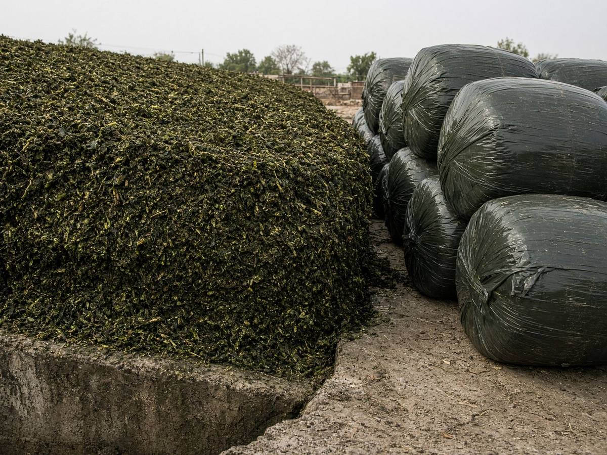 Silage forage